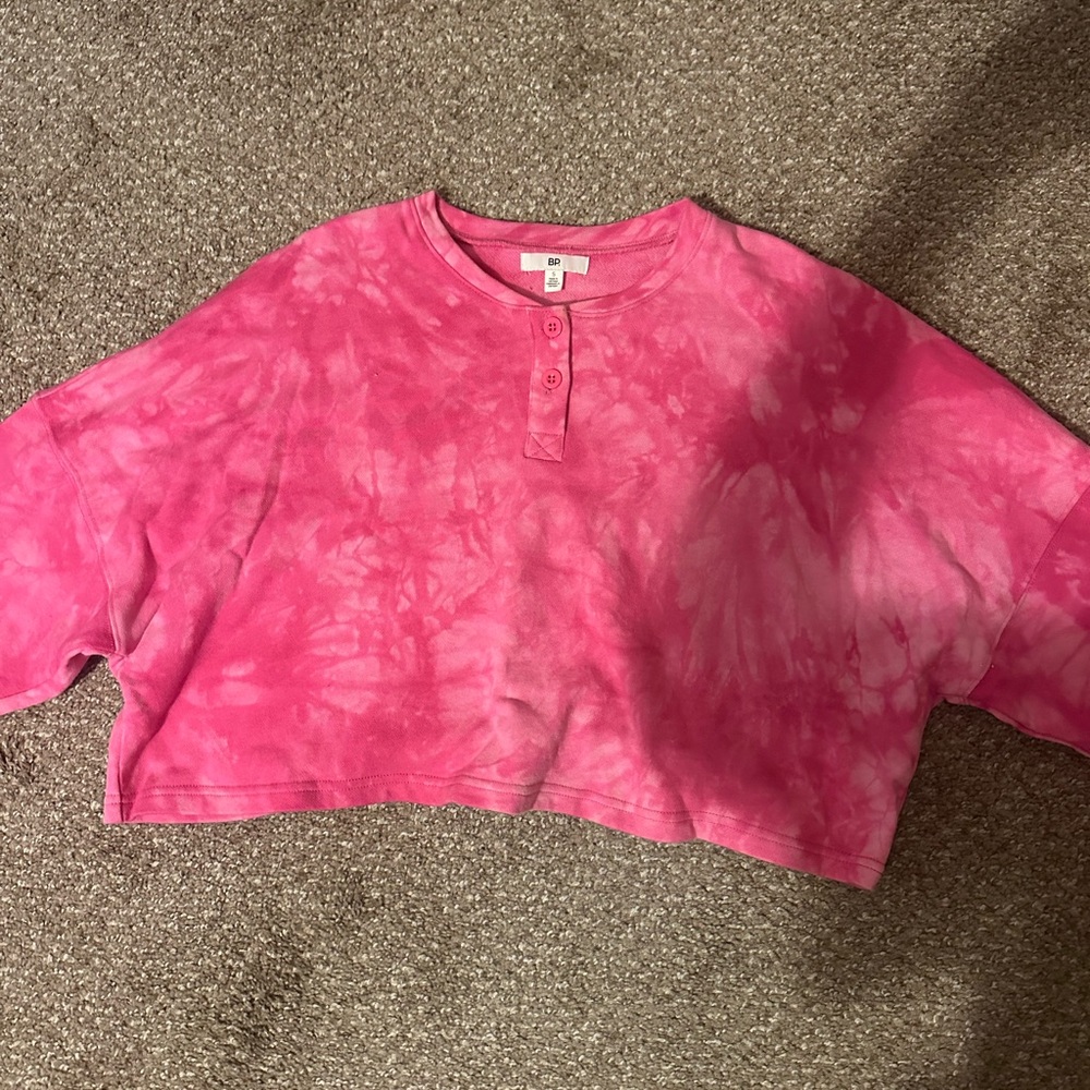 Pink Tie-Dye Shirt